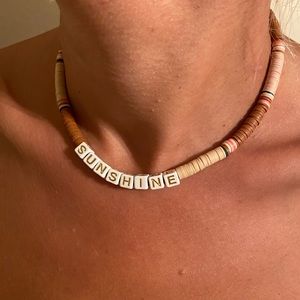 Necklace handmade fimo